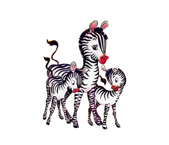 zebra birthday clip art - photo #6