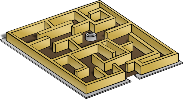 Maze 10 Clip Art 