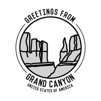 Grand canyon Vector Image 