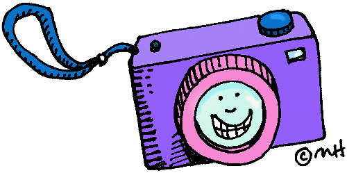 Smiling Camera In Color Clip Art Gallery 