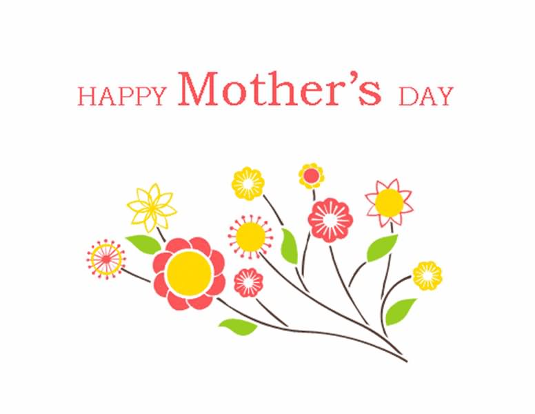Clipart happy mom day 