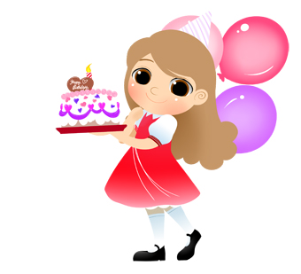 Birthday Girl Clipart 