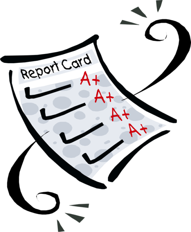 Clipart report card free 