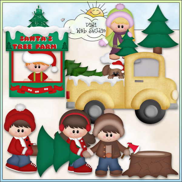 Christmas Village: Santa&Tree Farm 1 