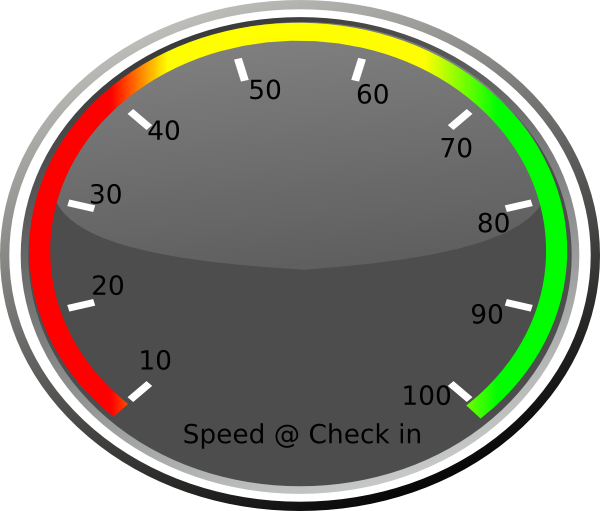Speedometer, Speed Of Check In Clip Art at Clker 