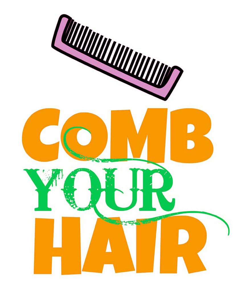comb your hair - Clip Art Library