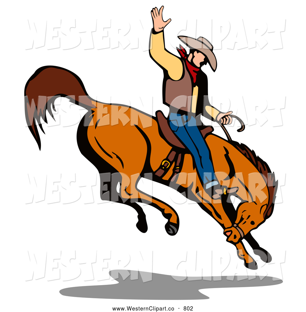 Rodeo Clipart Black And White 