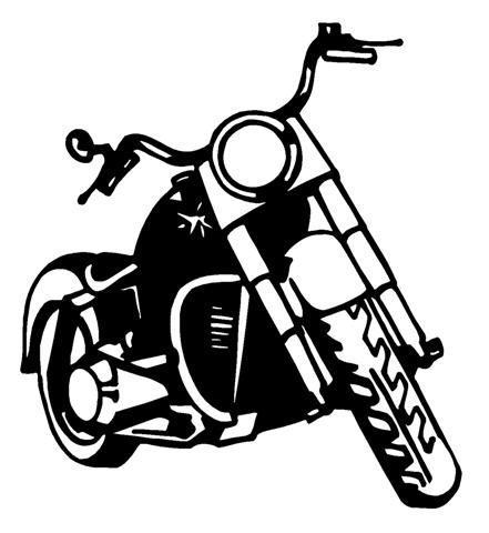 harley motorcycle silhouette 