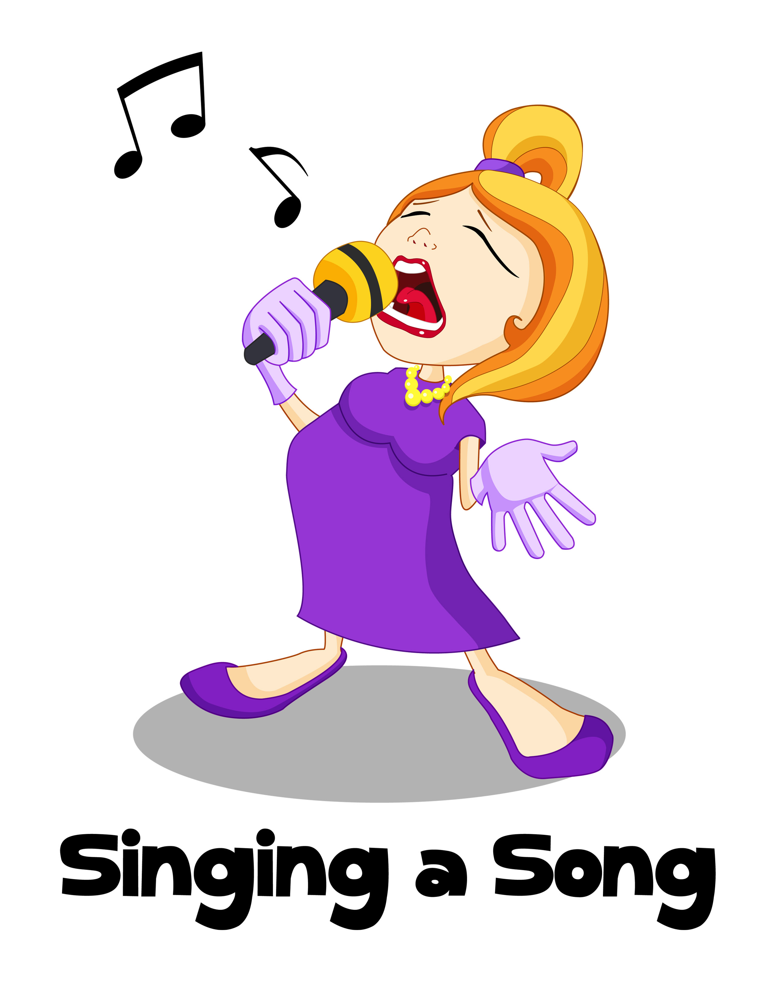 students singing clipart - Clip Art Library