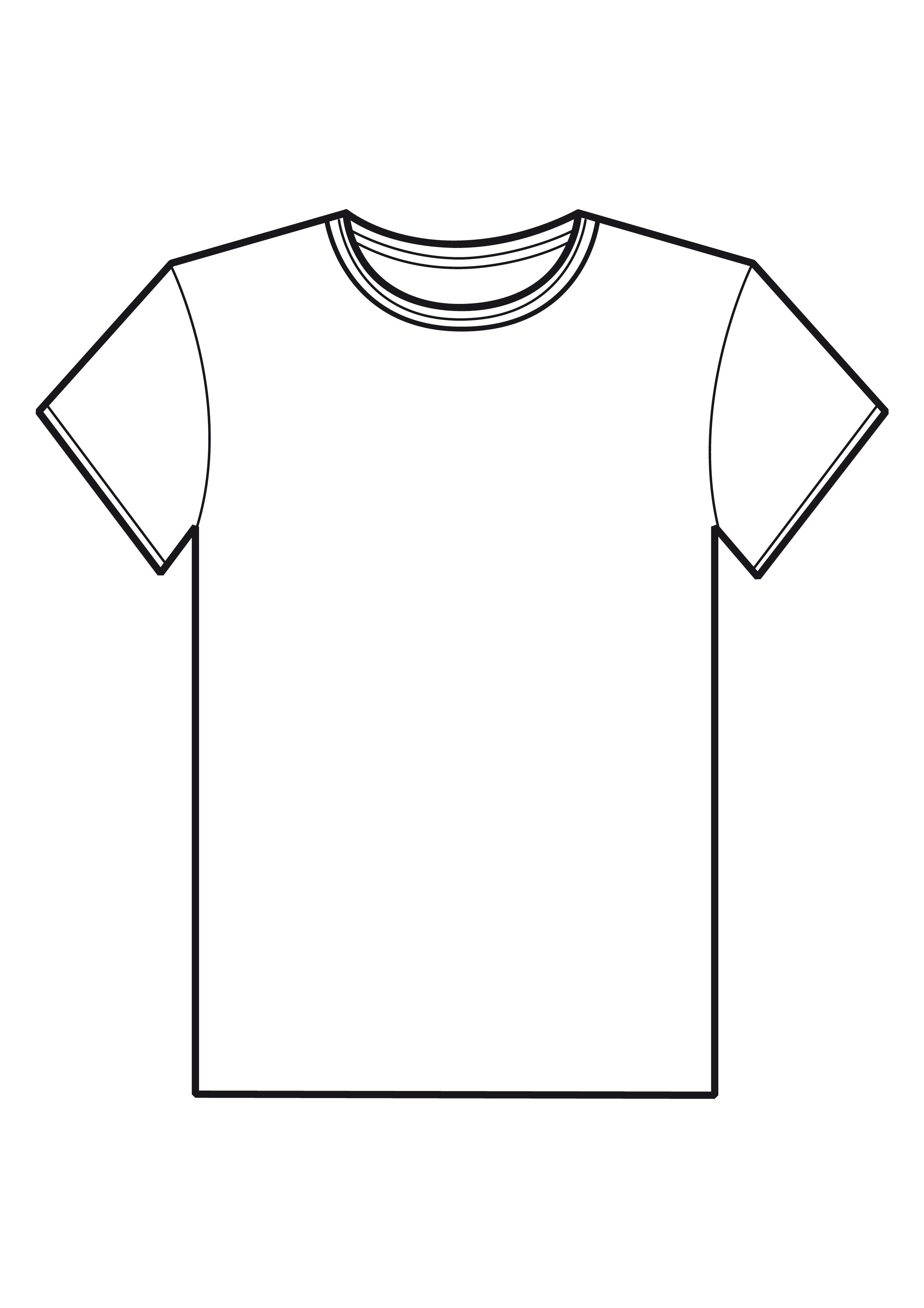 plain white t-shirt clip art