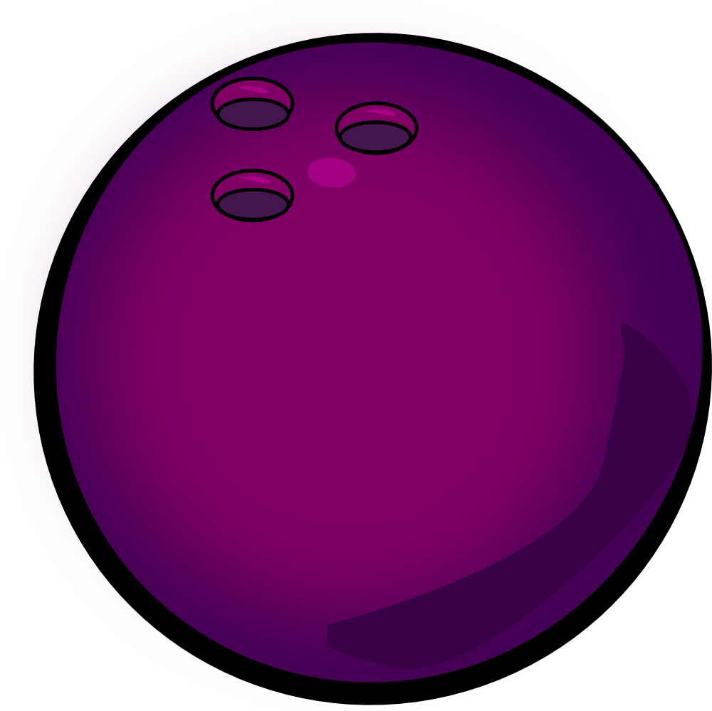 Clipart bowling ball 
