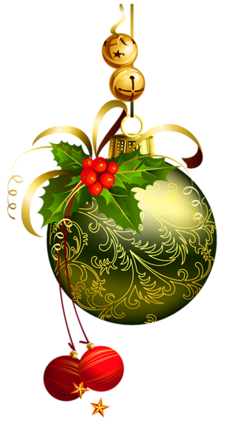 christmas balls and bells - Clip Art Library