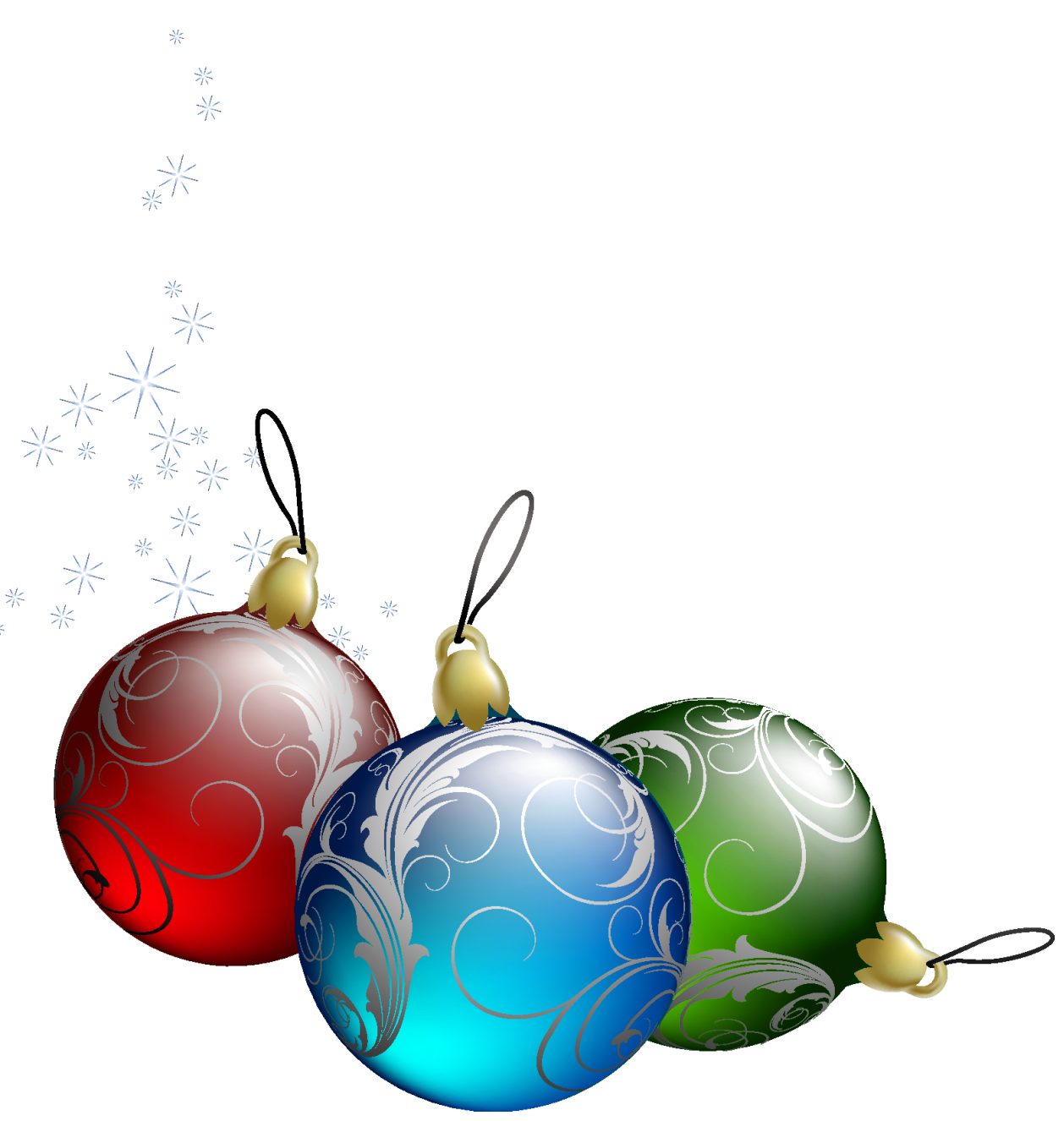 Christmas Ornaments Png, Christmas Ornaments Transparent Background 