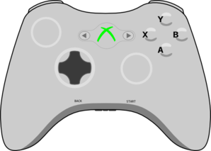 Xbox Controller Current Clip Art at Clker 