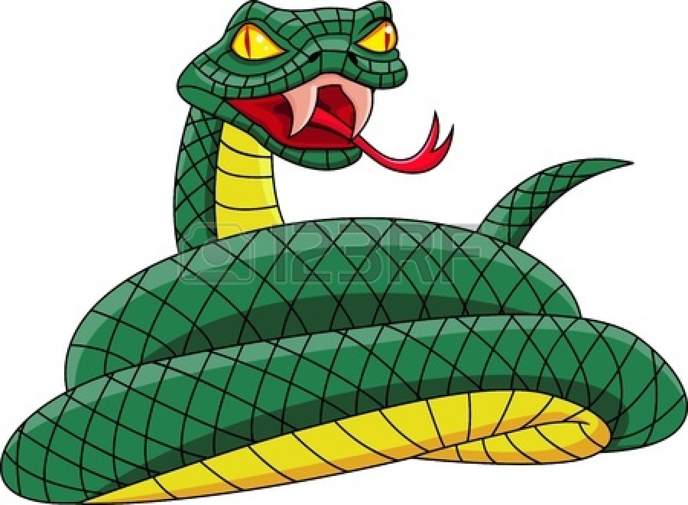 scary snakes clipart - Clip Art Library