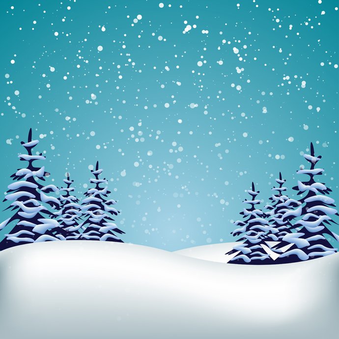 winter landscape clipart - Clip Art Library