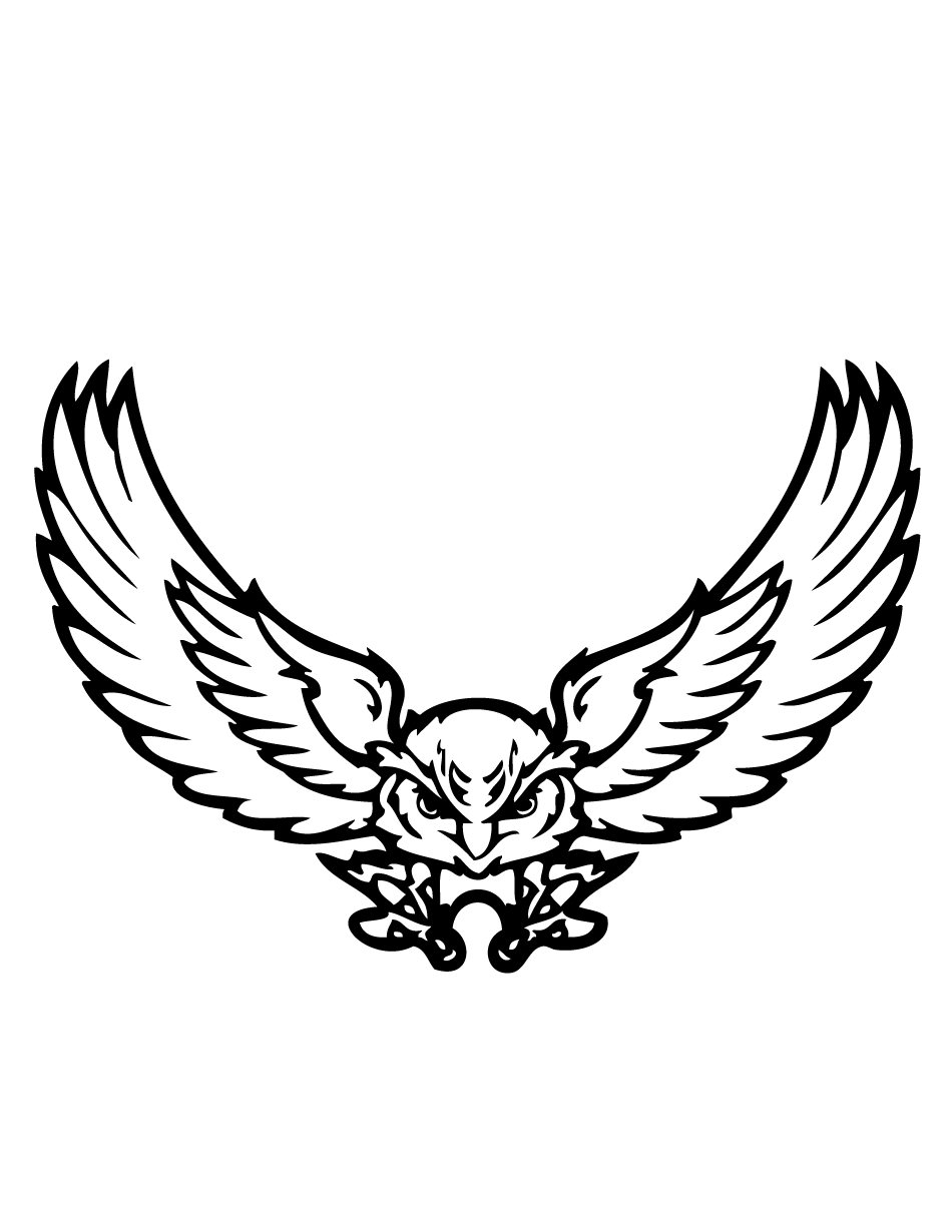 Horned Owl Flying Drawing 51740 