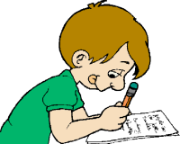 Writing Clipart Image 