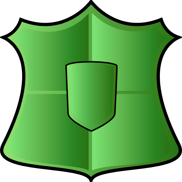 Green Shield Clip Art At Clker Com Vector Clip Art Online Royalty 