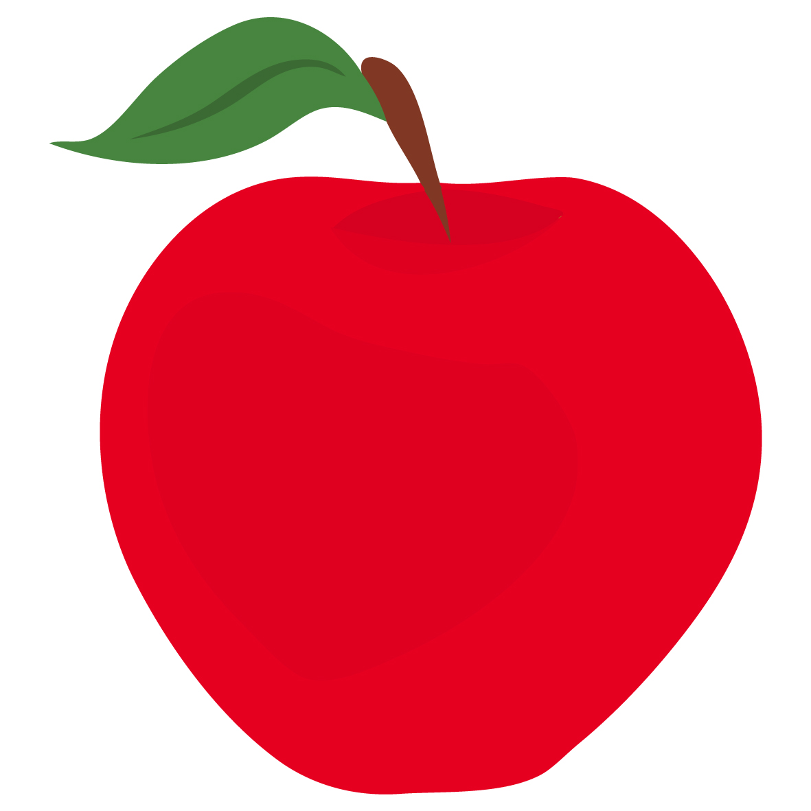 Red For An Apple Clipart 