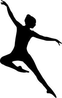 Dancer clipart silhouette 