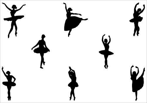 Image of Ballerina Clipart Ballerina Silhouette Clip Art 