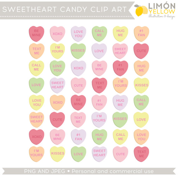 Bag Of Candy Valentine&Day Clipart 