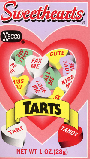 Valentines day clipart sweet tarts 
