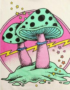 mushroom clip art, vintage mushroom, vector art clipart, royalty 