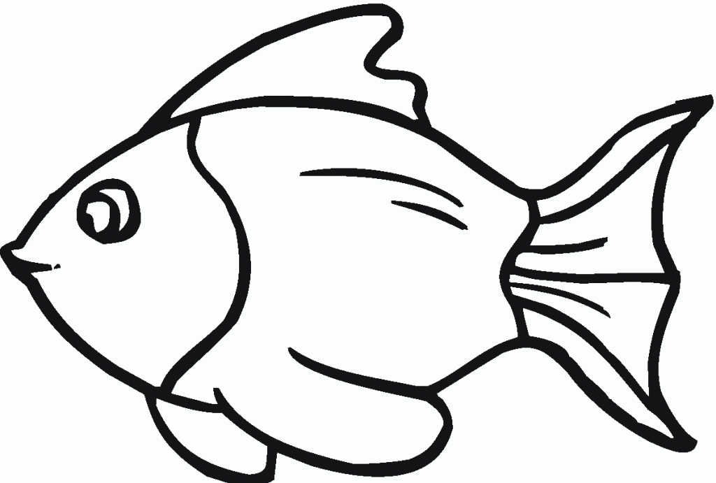 Fish Outline Template 