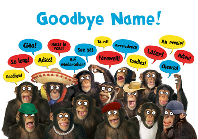 free funny farewell clipart