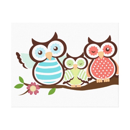 free owl family clipart - photo #10