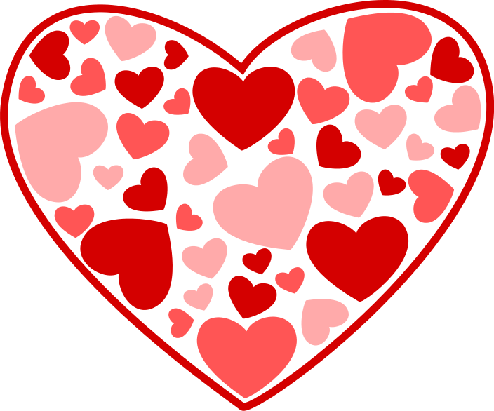 Lace Heart Clipart 