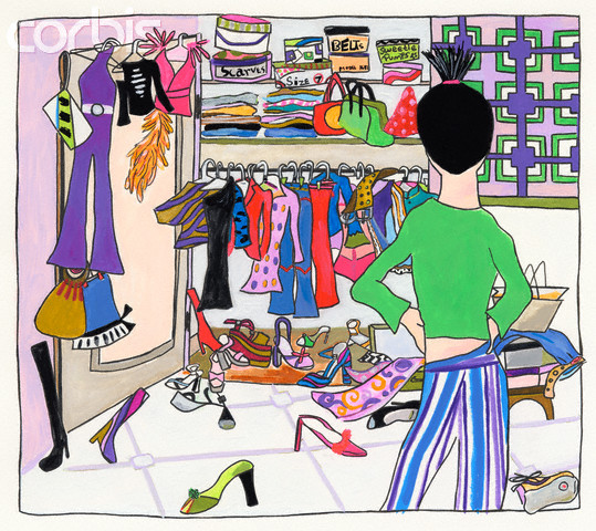 Cleaning Closets Clipart 