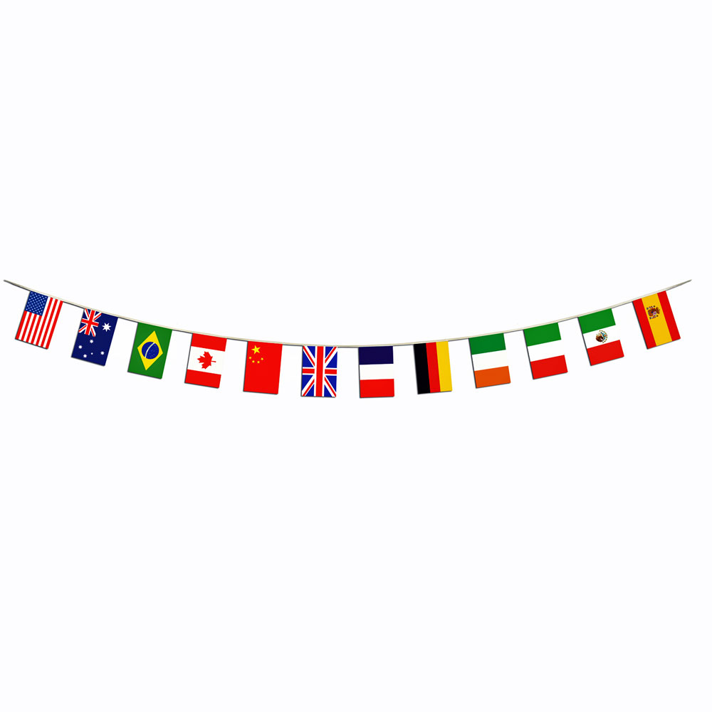 International Flag Page Border