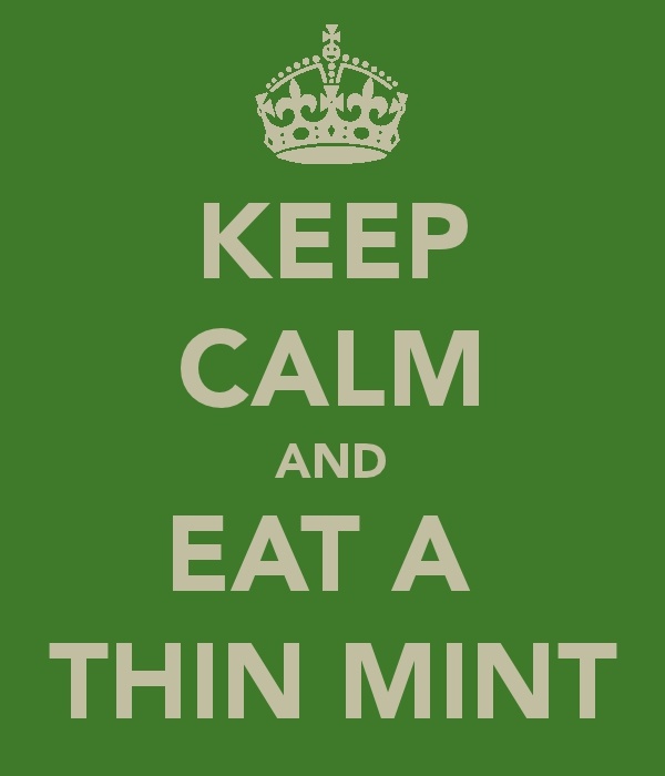 Thin mint character clipart 