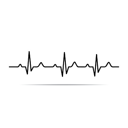 Heart Beat Clip Art, Vector Image  Illustrations 