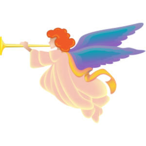 Free clipart christmas angel 
