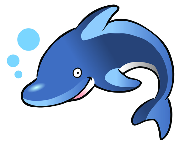 Free live dolphin clipart 