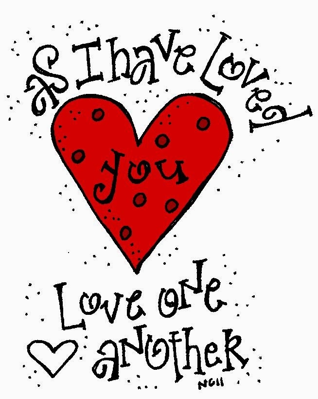 Love One Another Clipart 