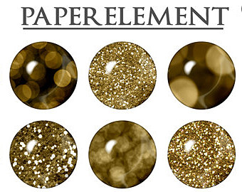 Digital Clip Art: Glitter Clip Art Glitter Border by PaperElement 