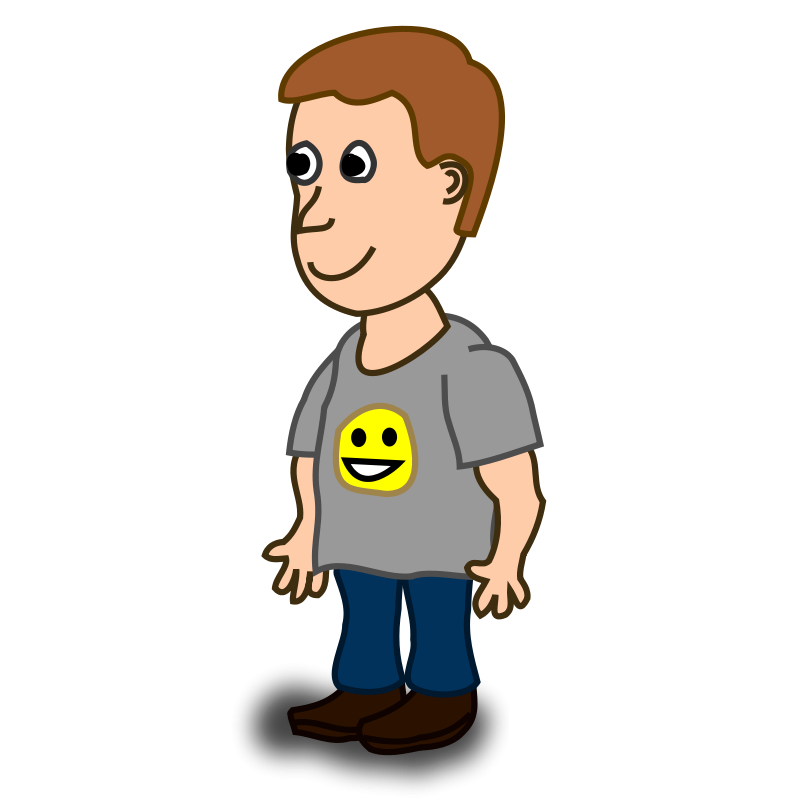 Comic People Clipart 