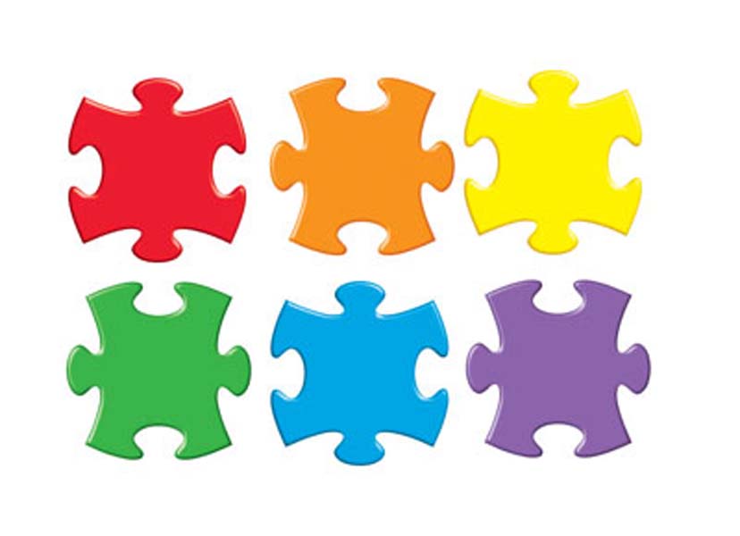 Free clip art jigsaw puzzle pieces 