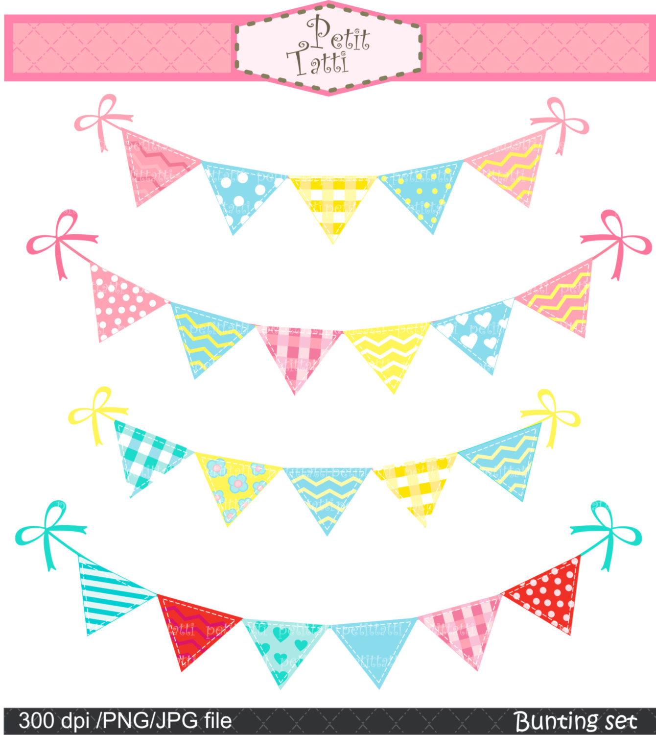 Triangle Banner Clipart 