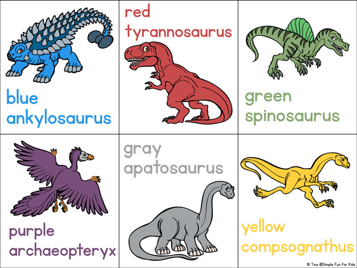 Simple Dinosaurs Names For Kids Clip Art Library