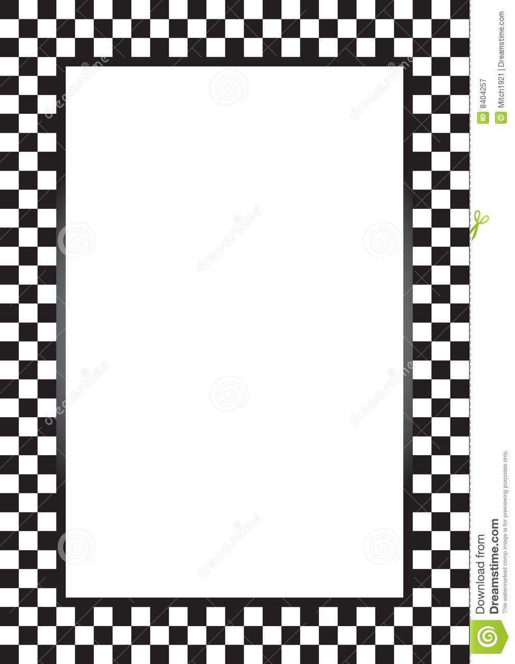Free checkered flag clip art borders 
