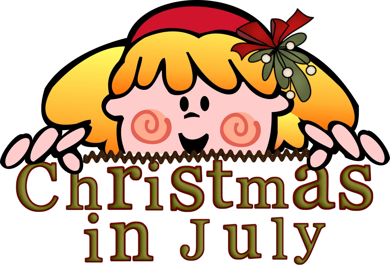 christmas in july Clip Art Library