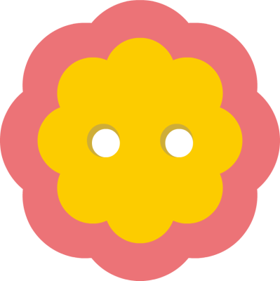 Yellow button clip art 