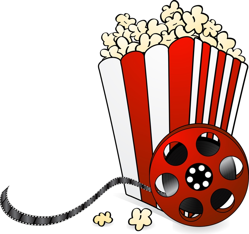 Popcorn Movie Night Clipart Clip Art Library