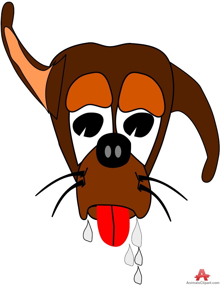Thirsty Dog Clipart 